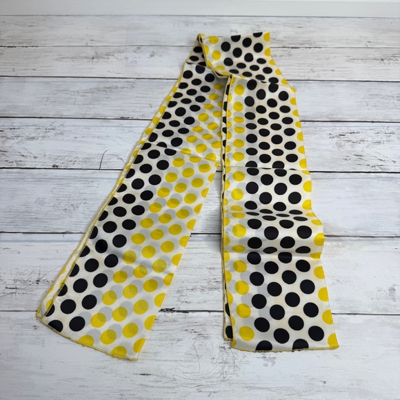 BLACK COLOUR Bcpiccolo Scarf Yellow Dot main image 0